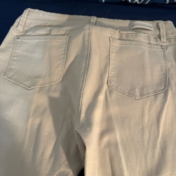 Khaki stretchy jeggings. XL - Picture 3 of 6